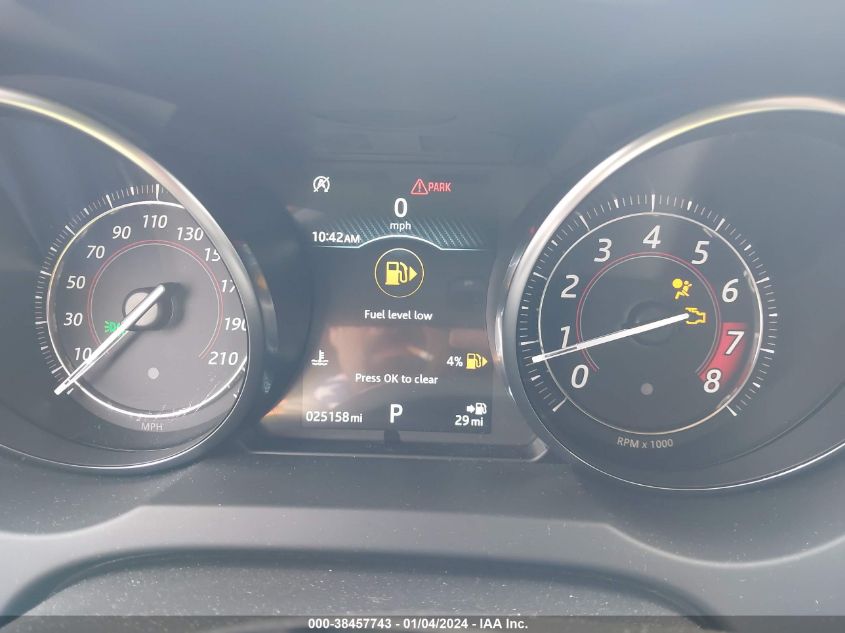 2020 JAGUAR F-TYPE R AWD AUTOMATIC - SAJD55EE0LCK66319