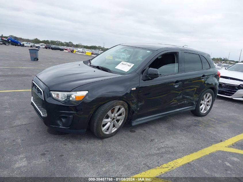 2013 MITSUBISHI OUTLANDER SPORT ES - 4A4AP3AUXDE001595