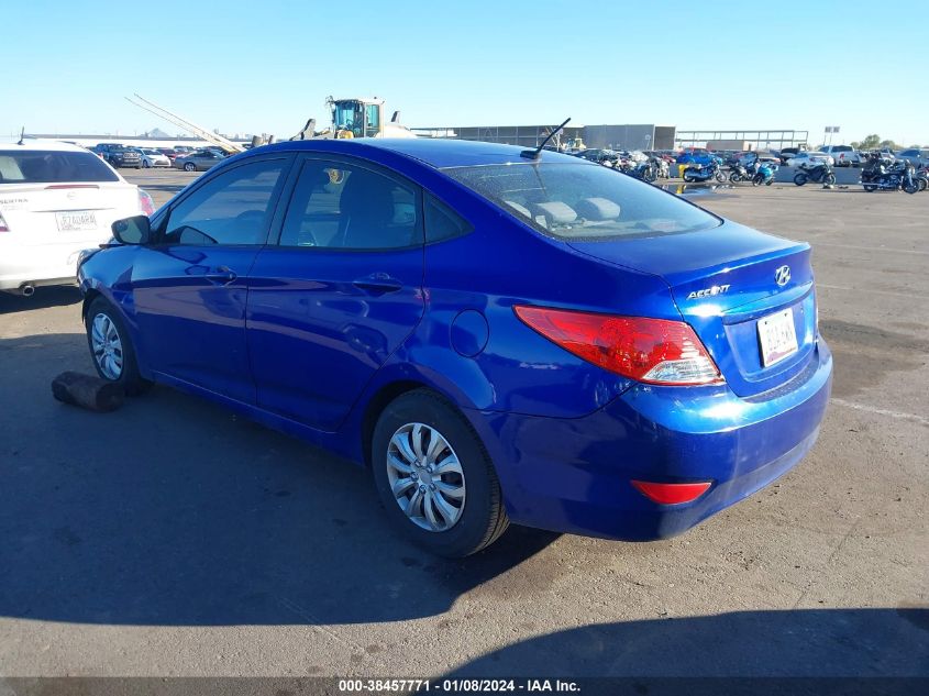 2014 HYUNDAI ACCENT GLS - KMHCT4AEXEU627452