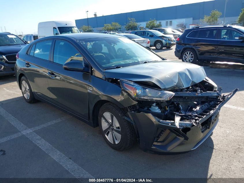 2020 HYUNDAI IONIQ HYBRID BLUE - KMHC65LC2LU226077