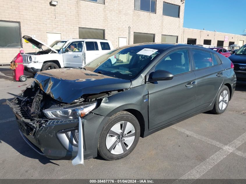 2020 HYUNDAI IONIQ HYBRID BLUE - KMHC65LC2LU226077