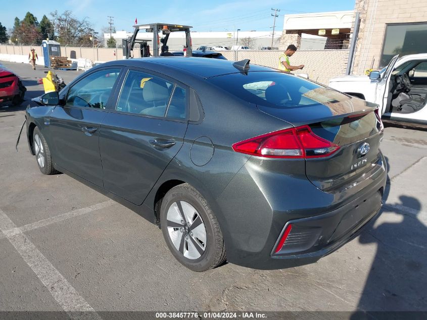 2020 HYUNDAI IONIQ HYBRID BLUE - KMHC65LC2LU226077
