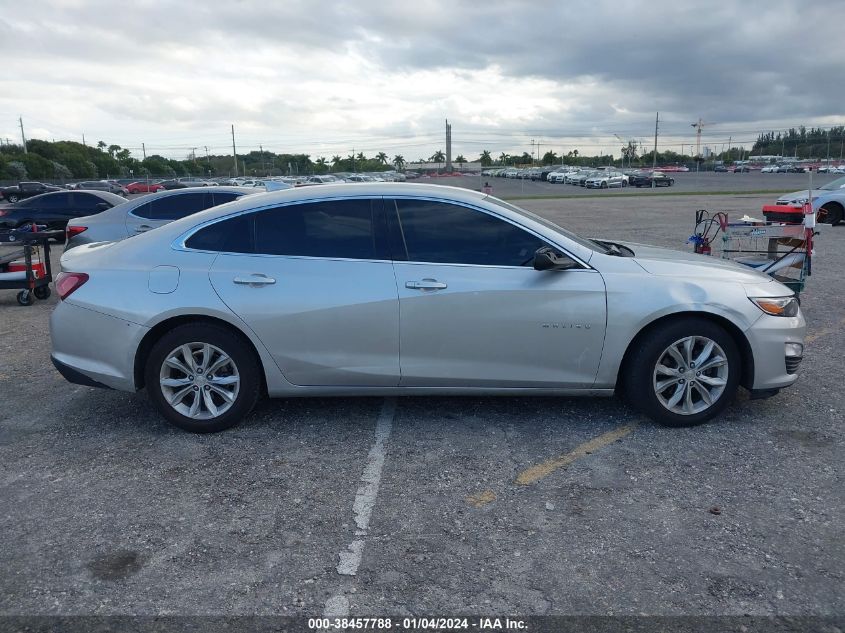 2019 CHEVROLET MALIBU LT - 1G1ZD5ST0KF144401
