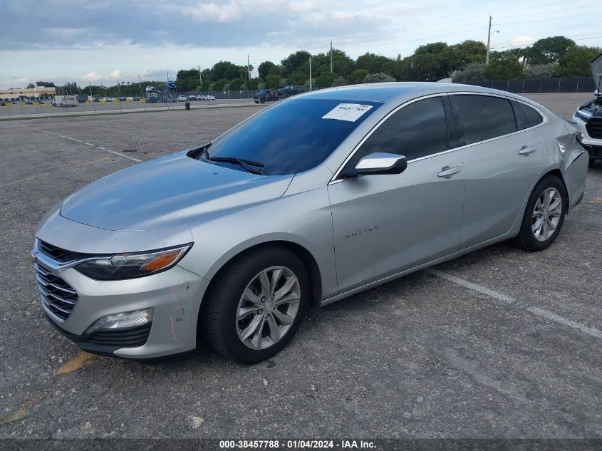 2019 CHEVROLET MALIBU LT - 1G1ZD5ST0KF144401