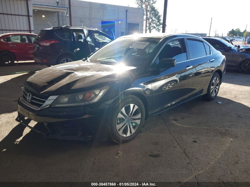 2014 HONDA ACCORD LX - 1HGCR2F32EA282077