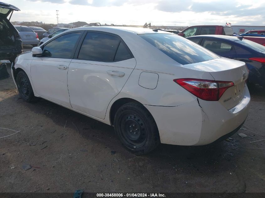2016 TOYOTA COROLLA LE - 5YFBURHE5GP372712