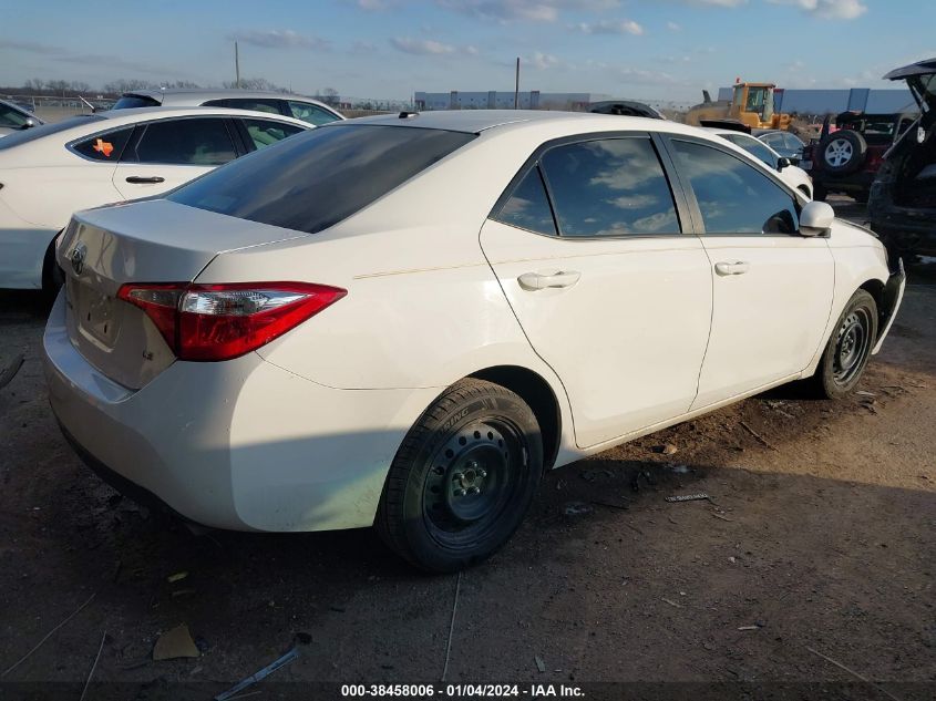 2016 TOYOTA COROLLA LE - 5YFBURHE5GP372712