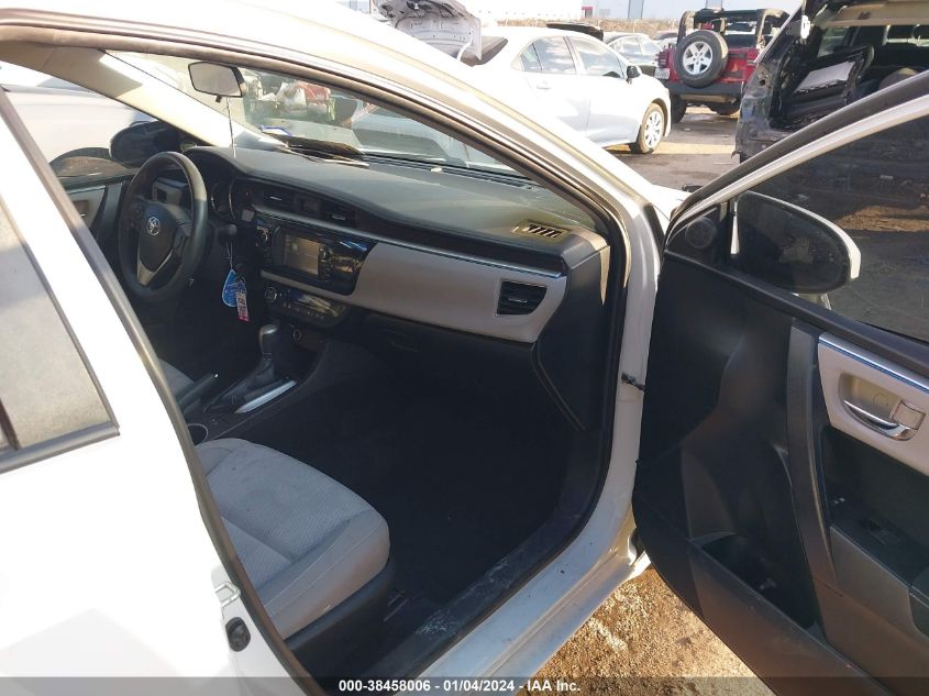 2016 TOYOTA COROLLA LE - 5YFBURHE5GP372712