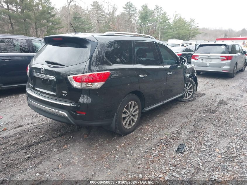 2015 NISSAN PATHFINDER SV - 5N1AR2MM9FC704686
