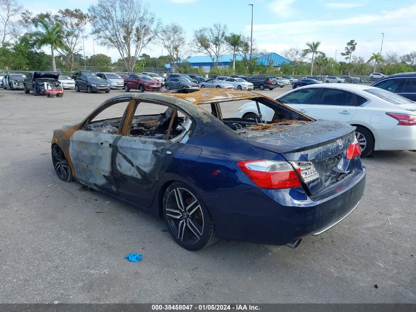2014 HONDA ACCORD EXL - 1HGCR3F80EA003792