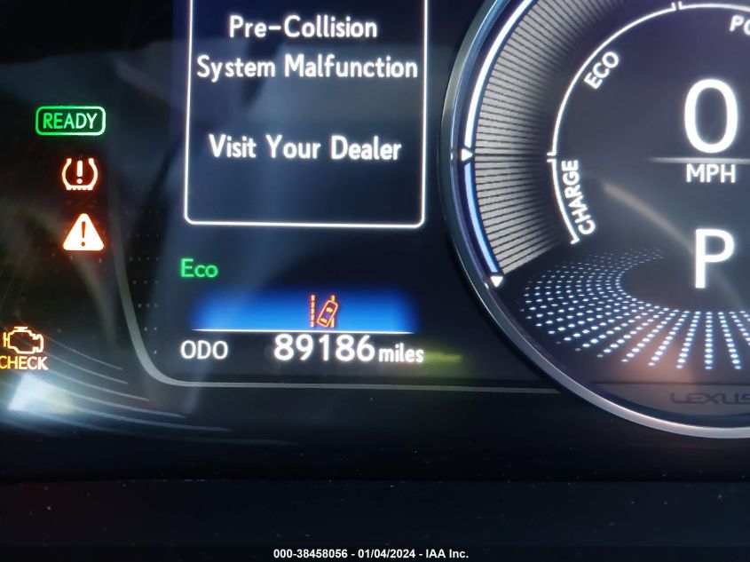 2020 LEXUS ES 300H - 58AD21B12LU008481