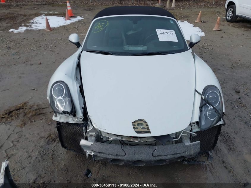 2015 PORSCHE BOXSTER WP0CA2A8XFS120296