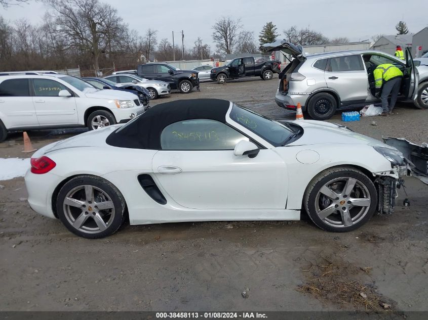 2015 PORSCHE BOXSTER WP0CA2A8XFS120296