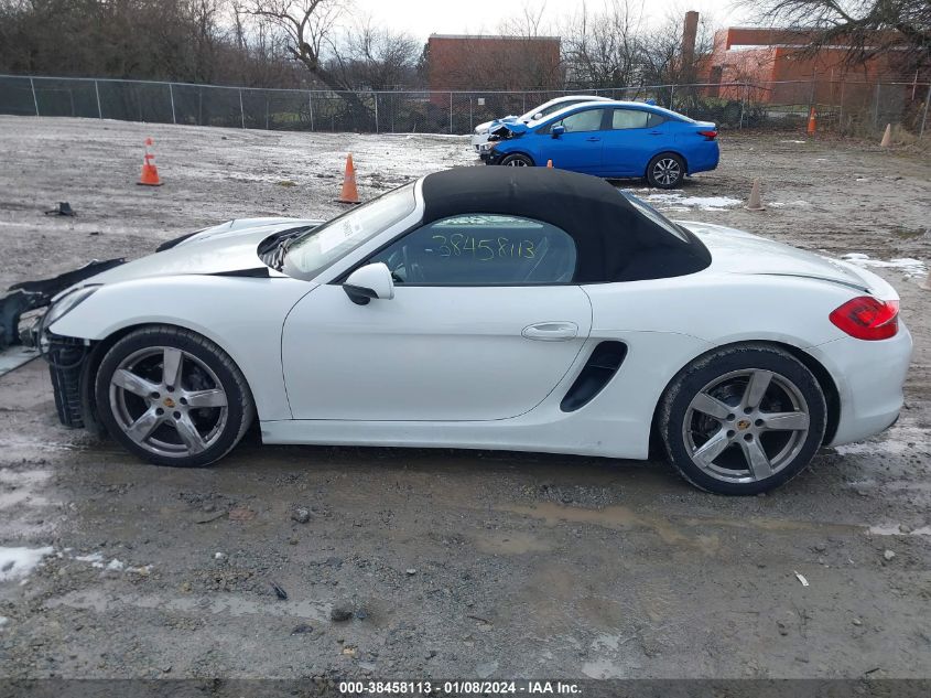 WP0CA2A8XFS120296 | 2015 PORSCHE BOXSTER