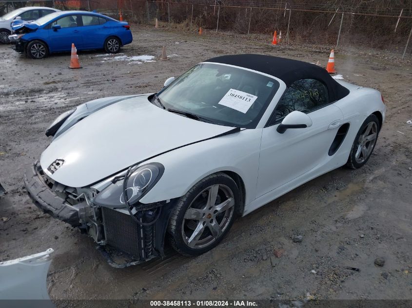 WP0CA2A8XFS120296 | 2015 PORSCHE BOXSTER