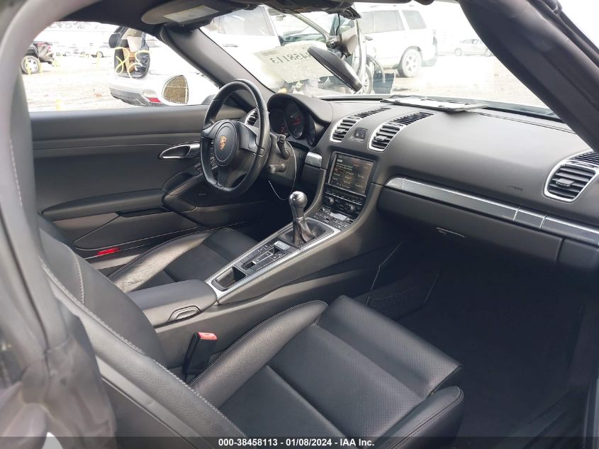 2015 PORSCHE BOXSTER WP0CA2A8XFS120296