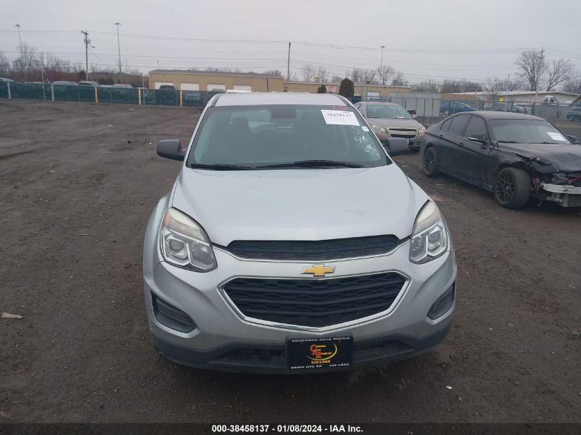 2016 CHEVROLET EQUINOX LS - 2GNFLEEK1G6233547