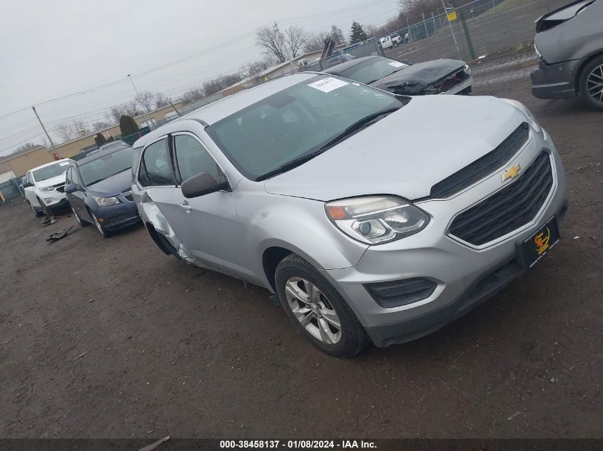 2016 CHEVROLET EQUINOX LS - 2GNFLEEK1G6233547