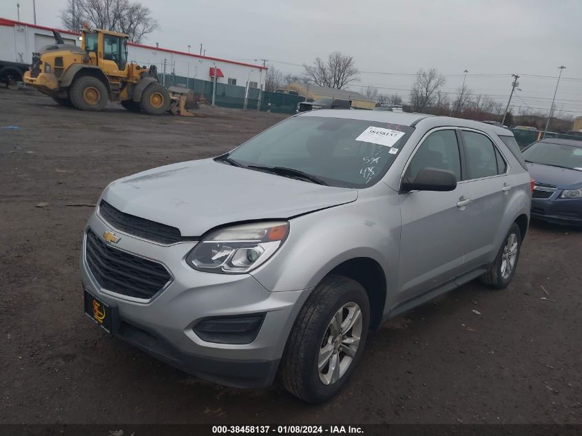 2016 CHEVROLET EQUINOX LS - 2GNFLEEK1G6233547