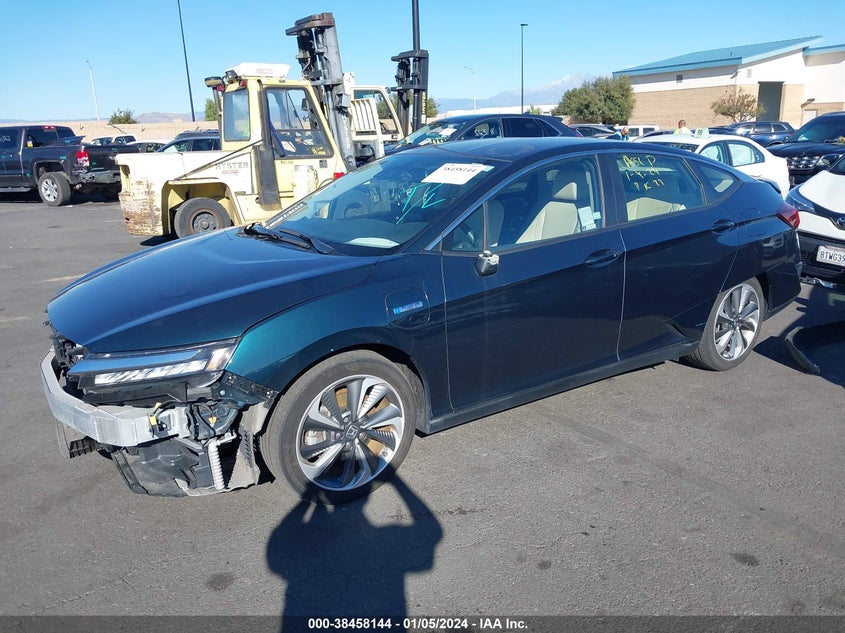 VIN JHMZC5F30JC019689 2018 HONDA CLARITY PLUG-IN HYBRID TOURING