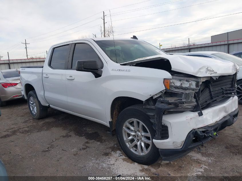 2020 CHEVROLET SILVERADO 1500 4WD  SHORT BED RST - 3GCUYEET6LG375384