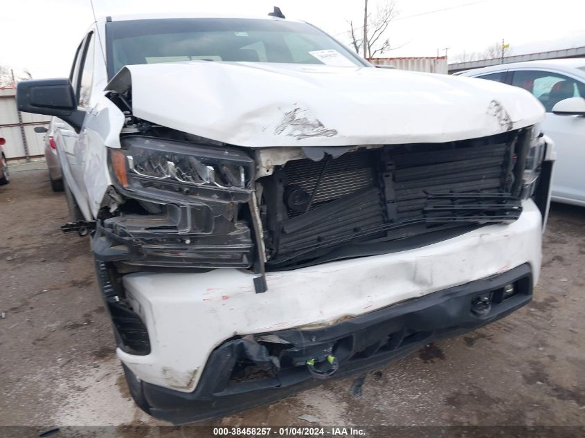 2020 CHEVROLET SILVERADO 1500 4WD  SHORT BED RST - 3GCUYEET6LG375384