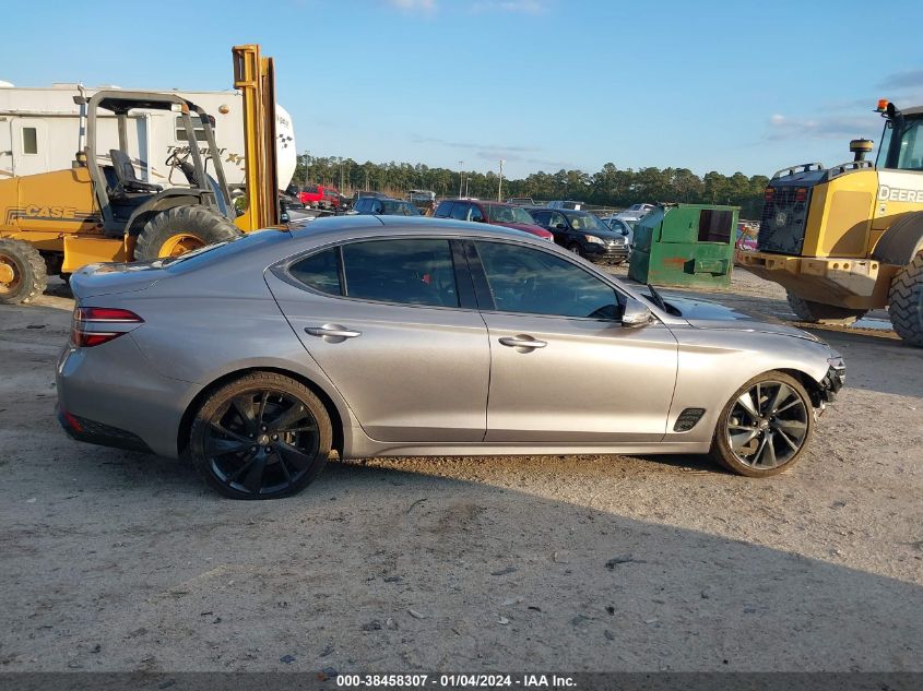 2023 GENESIS G70 2.0T RWD - KMTG34TA8PU114883
