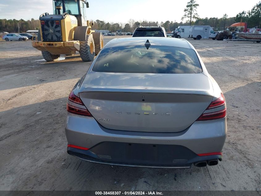 2023 GENESIS G70 2.0T RWD - KMTG34TA8PU114883