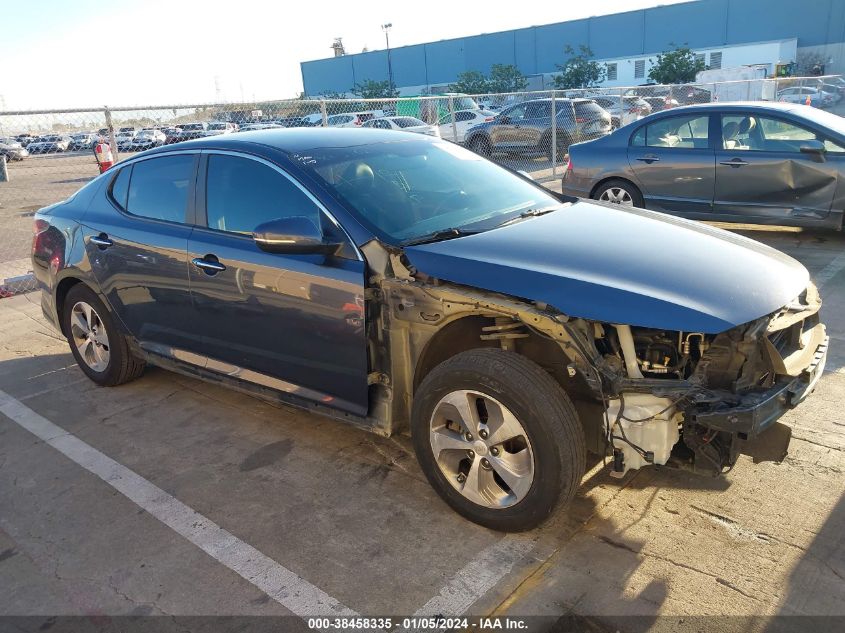 2014 KIA OPTIMA HYBRID LX - KNAGM4AD6E5067849