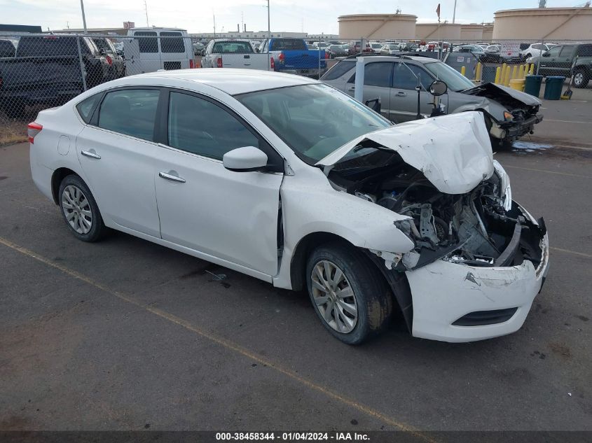 2015 NISSAN SENTRA FE+ S/S/SL/SR/SV - 3N1AB7AP5FL668474