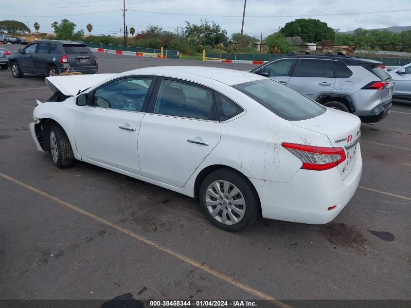 2015 NISSAN SENTRA FE+ S/S/SL/SR/SV - 3N1AB7AP5FL668474