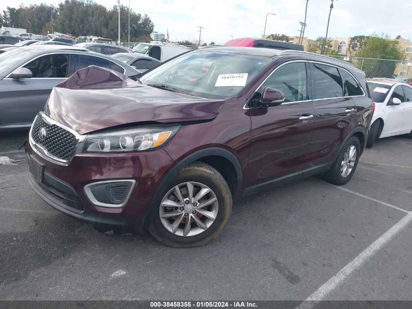 2018 KIA SORENTO 2.4L LX - 5XYPG4A32JG423684