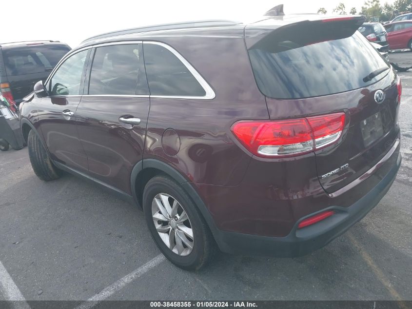 2018 KIA SORENTO 2.4L LX - 5XYPG4A32JG423684