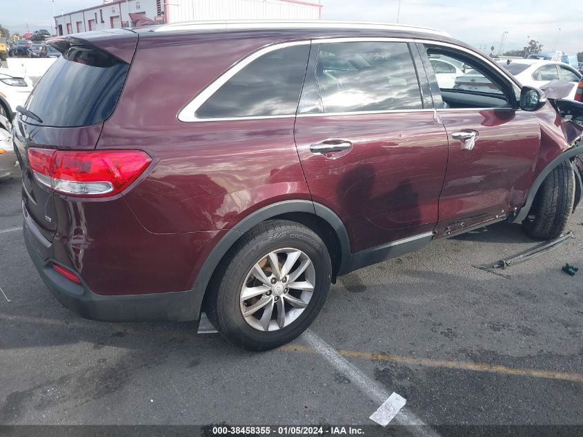 2018 KIA SORENTO 2.4L LX - 5XYPG4A32JG423684