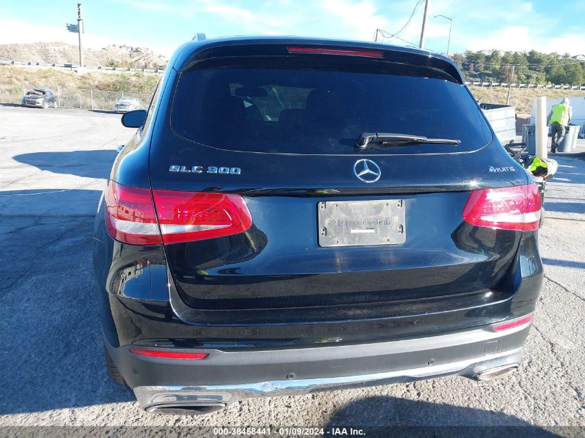 2018 MERCEDES-BENZ GLC 300 4MATIC - WDC0G4KBXJV099796