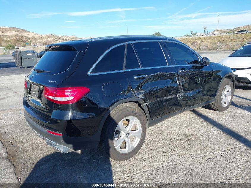 2018 MERCEDES-BENZ GLC 300 4MATIC - WDC0G4KBXJV099796