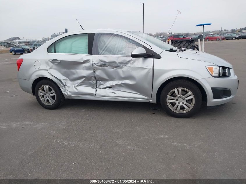 2013 CHEVROLET SONIC LT - 1G1JC5SH2D4193240