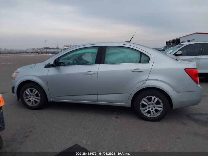 2013 CHEVROLET SONIC LT - 1G1JC5SH2D4193240