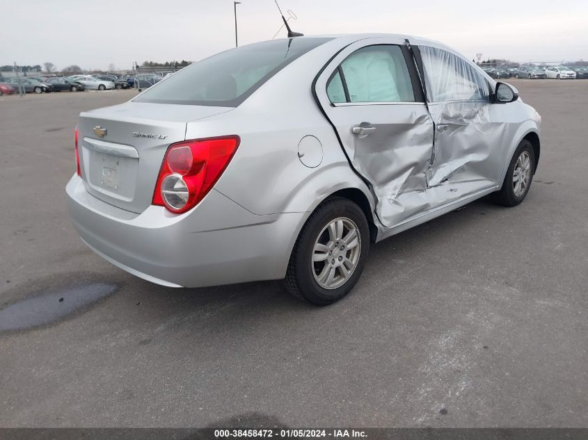 2013 CHEVROLET SONIC LT - 1G1JC5SH2D4193240