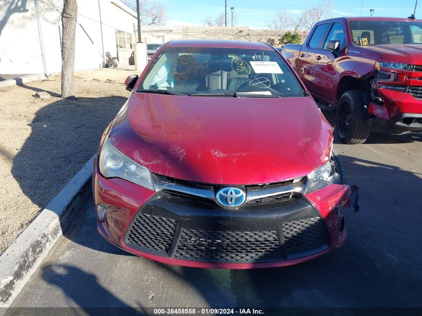 2015 TOYOTA CAMRY HYBRID SE - 4T1BD1FK2FU174130