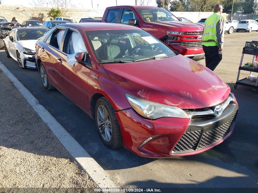 2015 TOYOTA CAMRY HYBRID SE - 4T1BD1FK2FU174130