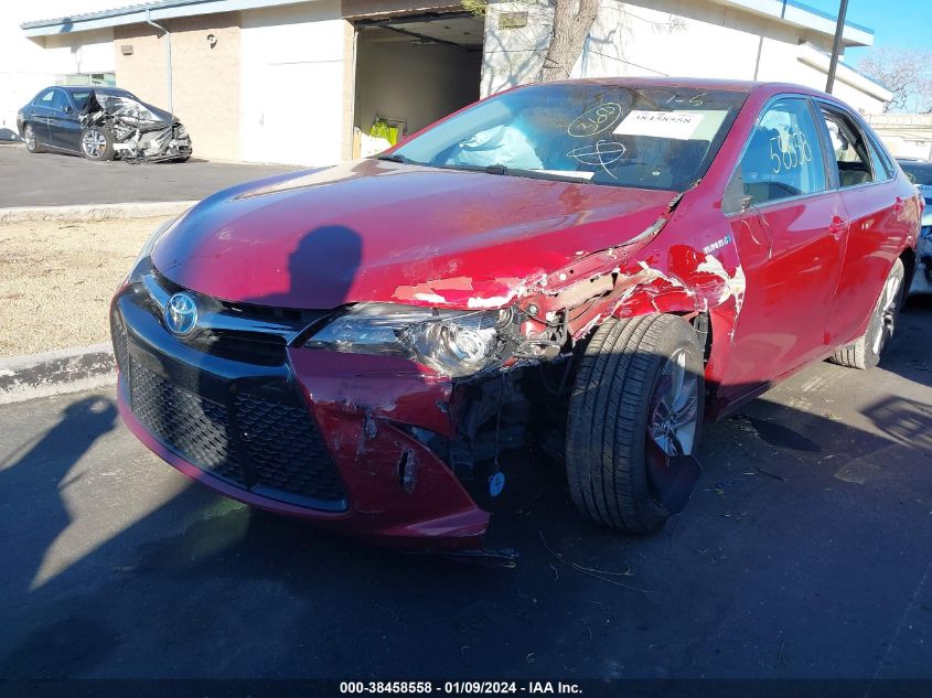2015 TOYOTA CAMRY HYBRID SE - 4T1BD1FK2FU174130