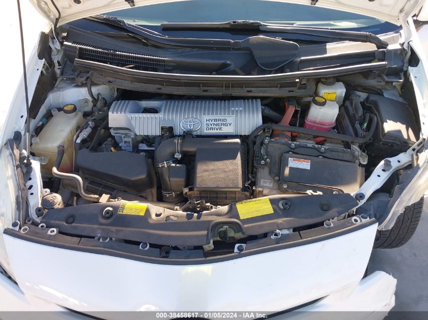 2013 TOYOTA PRIUS THREE - JTDKN3DU2D5655391