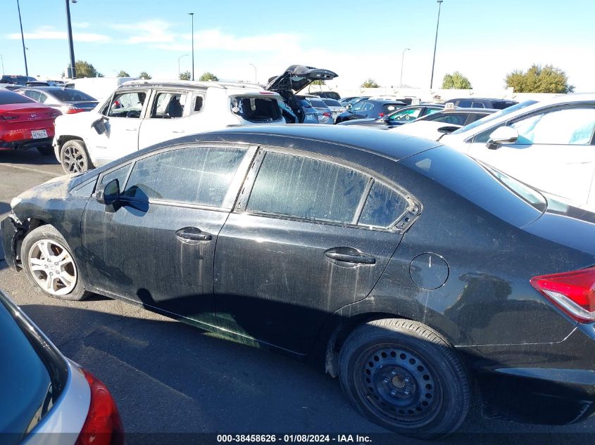 2015 HONDA CIVIC LX - 19XFB2F5XFE705214