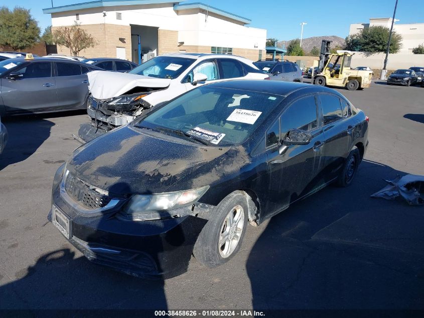 2015 HONDA CIVIC LX - 19XFB2F5XFE705214