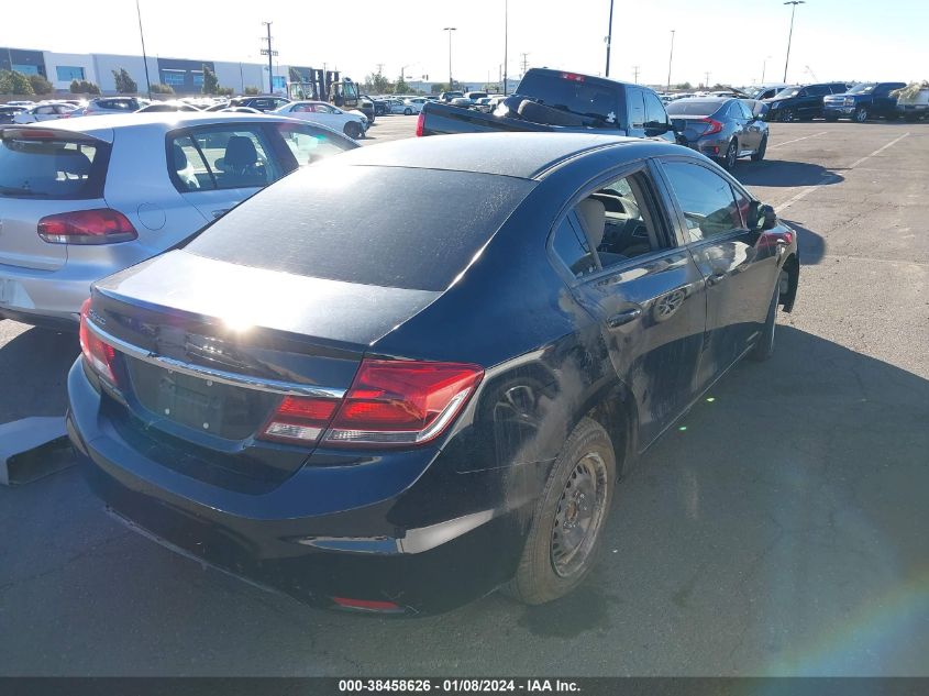 2015 HONDA CIVIC LX - 19XFB2F5XFE705214