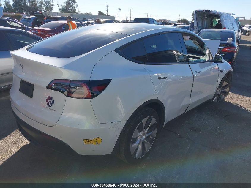 2022 TESLA MODEL Y - 7SAYGDEEXNF365128