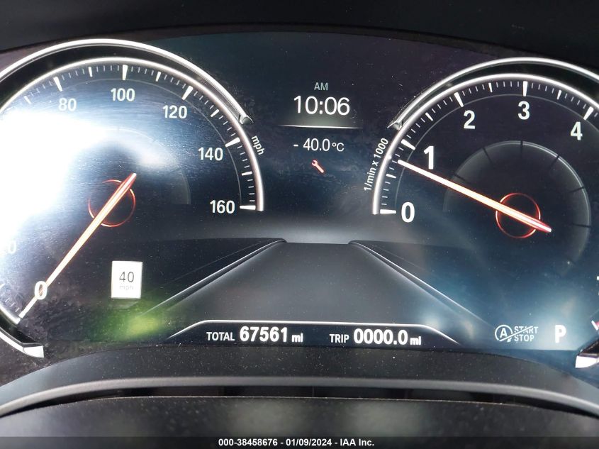 2018 BMW 530I WBAJA5C50JWA38333