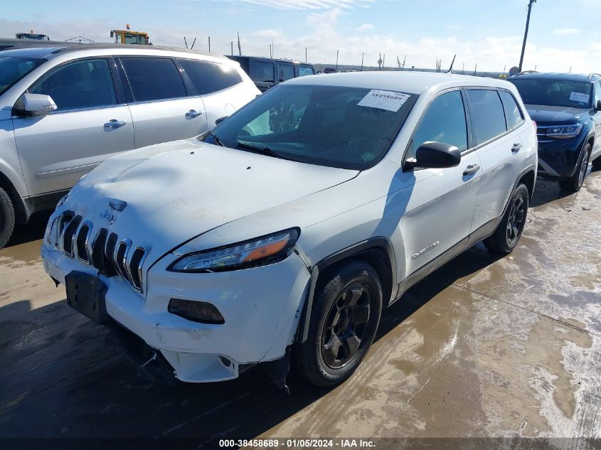 2014 JEEP CHEROKEE SPORT - 1C4PJLAB6EW163527