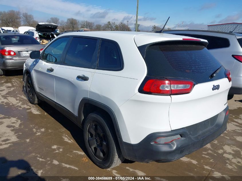 2014 JEEP CHEROKEE SPORT - 1C4PJLAB6EW163527